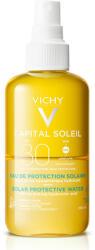 Capital Soleil Apa cu protectie solara SPF 30, cu acid hialuronic, pentru fata si corp, 200 ml, Capital Soleil, Vichy