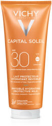 Capital Soleil Lapte hidratant pentru protectie solara SPF 30+, pentru fata si corp, 300 ml, Capital Soleil, Vichy