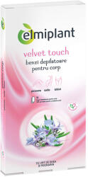 ELMIPLANT Benzi depilatoare pentru corp Velvet touch, 12 benzi, Elmiplant