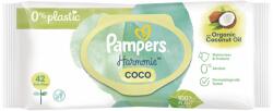 Pampers Servetele umede Pampers Harmonie Coco, 0% plastic, 42 bucati