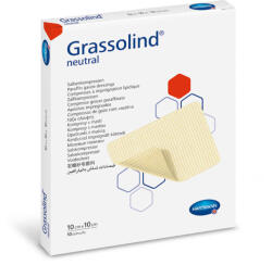 Grassolind Comprese sterile, 10 x 10cm, 10 bucati, Grassolind