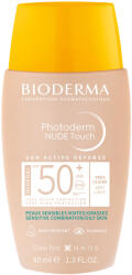 BIODERMA Fluid Nude Touch Mineral pentru ten foarte deschis cu SPF50+ Photoderm, 40ml, Bioderma - minifarmonline
