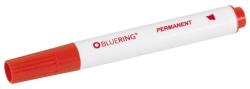 BLUERING Alkoholos marker 1-4mm, vágott végű Bluering® piros (JJ20523C) - irodaitermekek