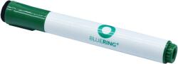 BLUERING Táblamarker 3mm, mágneses, táblatörlővel multifunkciós Bluering® zöld (20576) - irodaitermekek