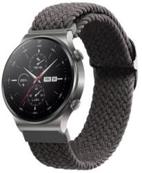 kwmobile Curea kwmobile pentru Huawei Watch GT2 Pro/GT2 (46mm)/GT 2e, Nylon, Gri, 59429.04 (59429.04)