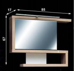 GUIDO Nilus 01 tükrös, felső szekrény LED világítással