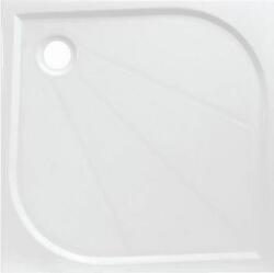 SIKO LIMNEW öntött márvány 80x80x3cm szögletes fehér zuhanytálca