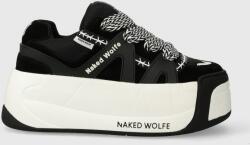 Naked Wolfe sportcipő Slider fekete - fekete Női 36