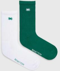 United Colors of Benetton zokni 2 db zöld - zöld 39/41
