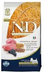 N&D N&D Ancestral Grain Adult Mini cu Miel si Afine, 800 g