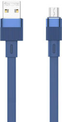 REMAX Cable USB-micro USB Remax Flushing, RC-C001, 1m, (blue) (RC-C001 A-M blue) - scom