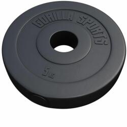 Gorilla Sports Műanyag súlytárcsa 5 kg Olimpia (101184-00006-0010) - kokiskashop