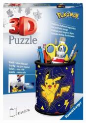 Ravensburger Ravensburger, Pokemon, Pikachu, cutie de rechizite scolare, puzzle 3D, 54 piese