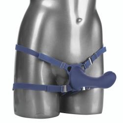 CalExotics Силиконов страп-он с вибриращо дилдо Her Royal Harness Thumper