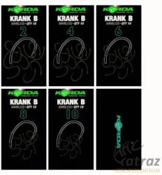 Korda Krank Barbless Méret: 10 - Korda Krank Szakállnélküli Pontyozó Horog (KKRB10)