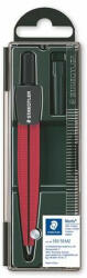 STAEDTLER Körző, heggyel, STAEDTLER "Noris 550", metál piros (COTS55050M2)