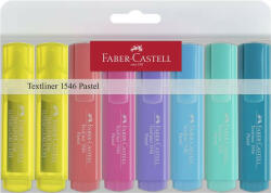 Szövegkiemelő készlet, 1-5 mm, FABER-CASTELL "1546 Pastel", 8 különböző szín (COTFC154681)