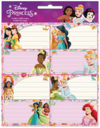 GIM Disney Hercegnők füzetcímke 16 db-os GIM77116146