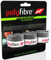 Polyfibre Omnigrip Overgrip 3P - Szürke