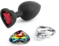 NS Novelties Butt Plug Glams Xchange Heart Small