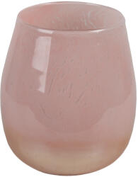 Clayre & Eef Set 2 candele lumanari sticla roz 11x12 cm (6GL3447)
