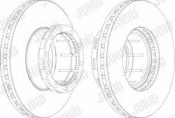 JURID Disc frana JURID 567110J - piesa-auto