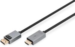 ASSMANN DisplayPort 1.2/1.2a HDMI 2.0 Átalakító Fekete 1.8m DB-340202-018-S (DB-340202-018-S)