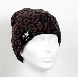 New Era Téli Sapka New Era Womens MLB Leopard Cuff Knit Black
