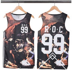 Rocawear Ceasar Basketball Tank Tops Black R1401T157-100