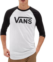 Vans Férfi Pólo VANS CLASSIC RAGLAN White/Black
