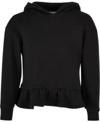 Urban Classics Girls Organic Volants Hoody black