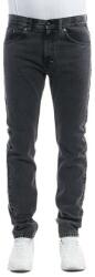 Mass Denim Pants Mass Denim Signature Jeans Tapered Fit black stone washed