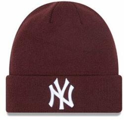 New Era Téli Sapka New Era MLB League Essential Cuff Knit NY Yankees Maroon