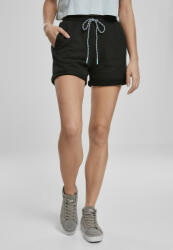 Urban Classics Ladies Beach Terry Shorts black