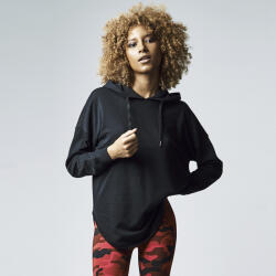 Urban Classics Pulóver Urban Classics Ladies Oversized Terry Hoody black
