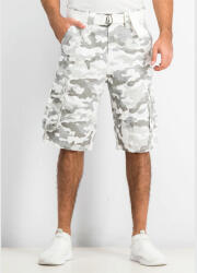 Southpole Cargo Shorts White