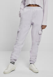 Urban Classics Ladies High Waits Cargo Sweat Pants softlilac