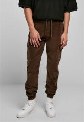 Urban Classics Corduroy Cargo Jogging Pants darkolive