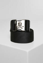 Urban Classics Skull Buckle Belt black