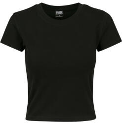 Urban Classics Ladies Stretch Jersey Cropped Tee black