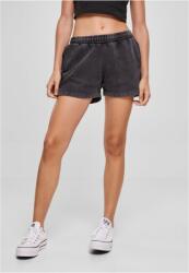 Urban Classics Ladies Stone Washed Shorts black