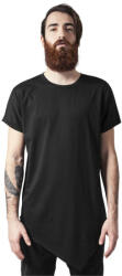 Urban Classics Asymetric Long Tee black