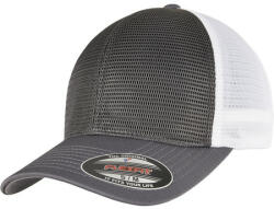 Urban Classics FLEXFIT 360 OMNIMESH CAP 2-TONE charcoal/white