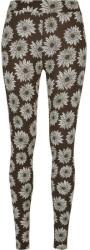 Urban Classics Ladies Soft AOP Leggings browncamomile