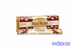Tulasi hexa 20szál/doboz füstölő - Red Rose / Vörös Rózsa