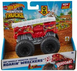 Mattel Hot Wheels Monster Truck Roarin Wreckers 5alarm Cu Functii Si Sunete Scara 1: 43 (MTHDX60_HDX65) - etoys