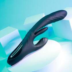 Playboy Rapid Rabbit Black Vibrator