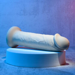 EVOLVED Girthy Vibrating Dong 7 Inch Light Flesh Vibrator