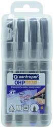 Centropen 2634 OHP S marker készlet 0,3mm 4db különböző szín (A-626340401)