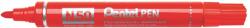 Pentel N50-BE alkoholos marker 4,3mm piros